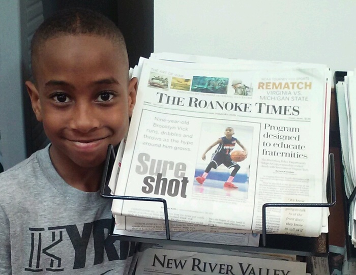Update: 9 Yr Old Phenom Brooklyn Vick Honored As #1 Ranked 3rd Grader