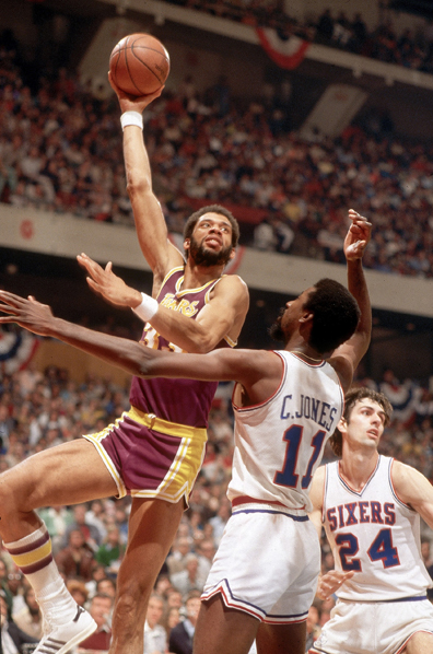 Los Angeles Lakers Kareem Abdul-Jabbar, 1980 Finals
