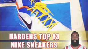 Top 13 James Harden On-Court Nike Sneakers
