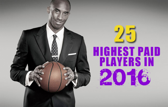 25 Highest Paid NBA Players For The 2015-16 Season