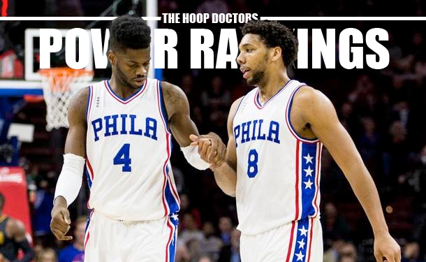 NBA Power Rankings Sixers