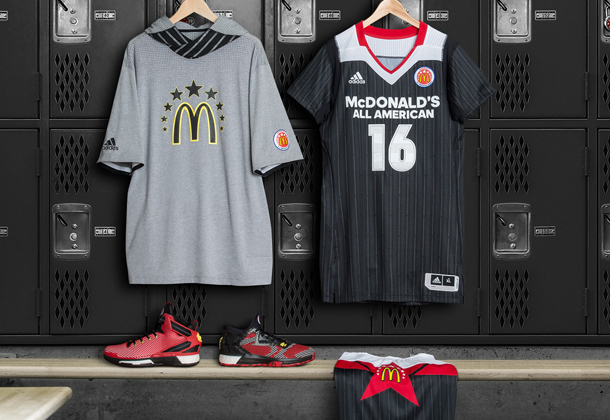 McDonald's All-American adidas Jerseys Footwear