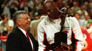 NBA MVPs Michael Jordan