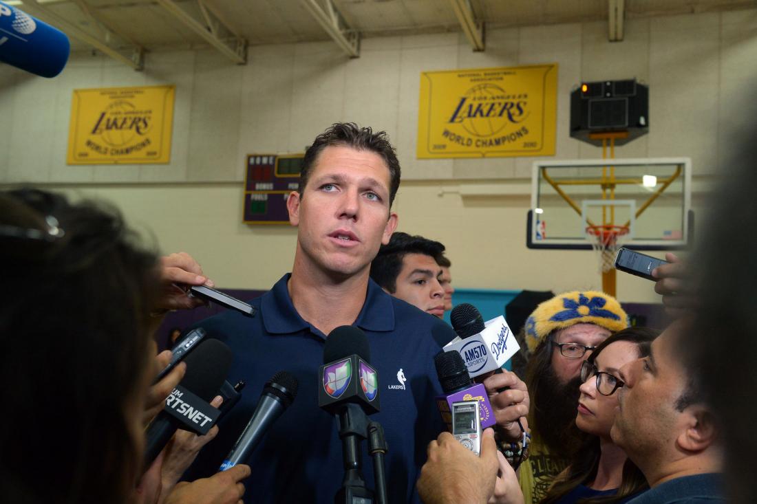 The Los Angeles Lakers Would ‘Run Through a Wall’ for Head Coach Luke Walton