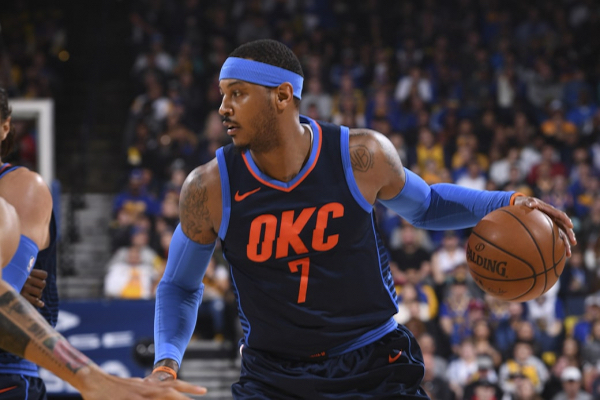 Carmelo Writes Thank You Note to OKC