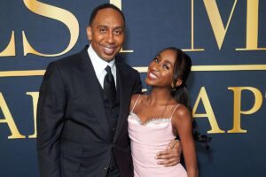 Stephen A. Smith daughter NBA Finals