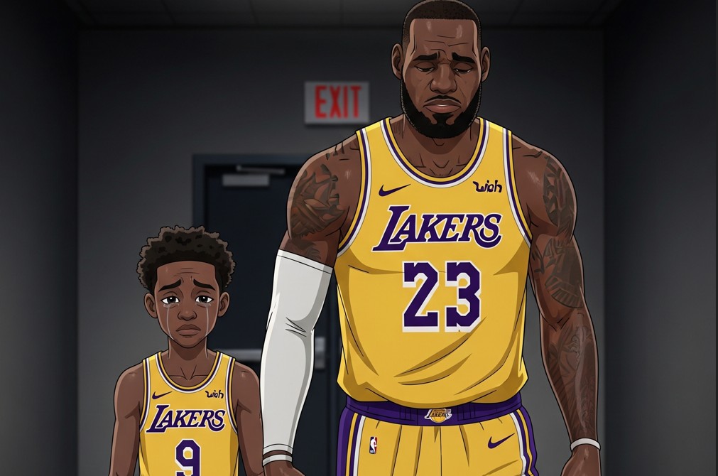 LeBron James leaving the Lakers