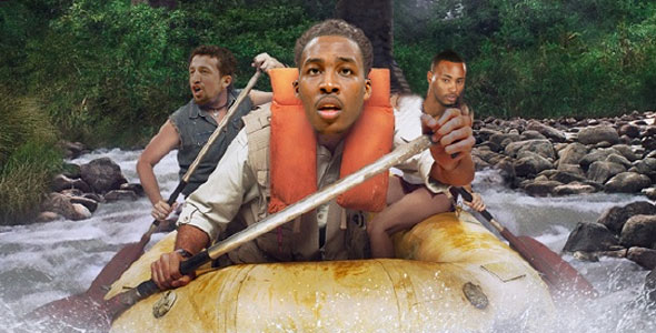 NBA Photo Fun: Dwight Howard in “Land of the Lost”