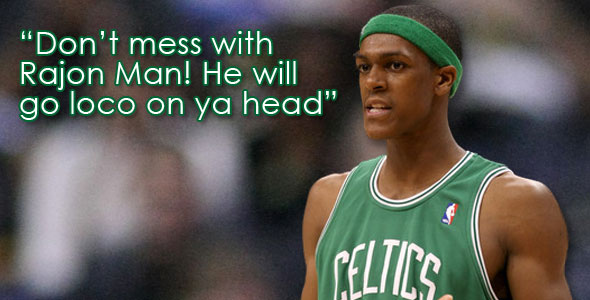 NBA Photo Fun: You Don’t Mess With The Rajon!